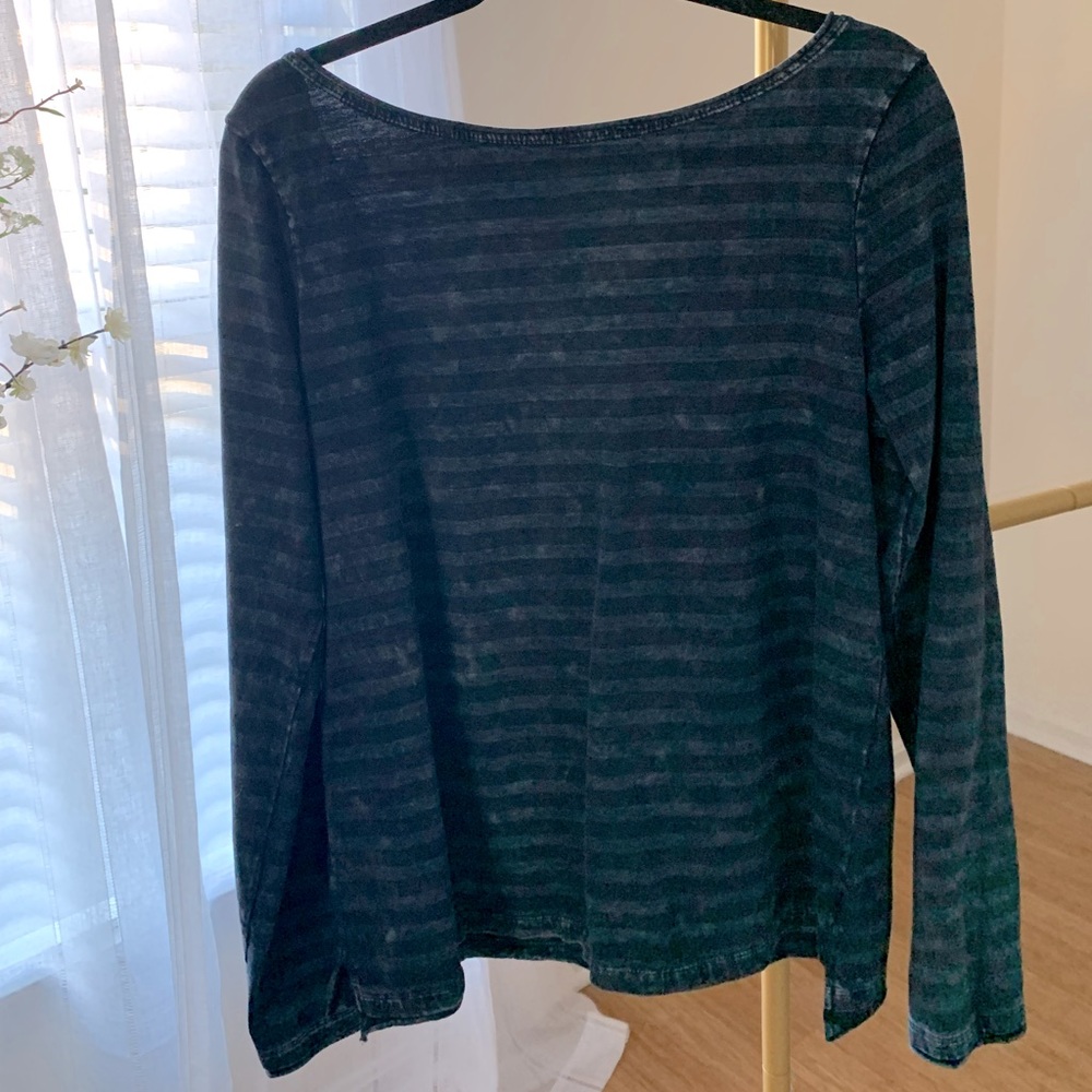 Free People striped long sleeve T-shirt